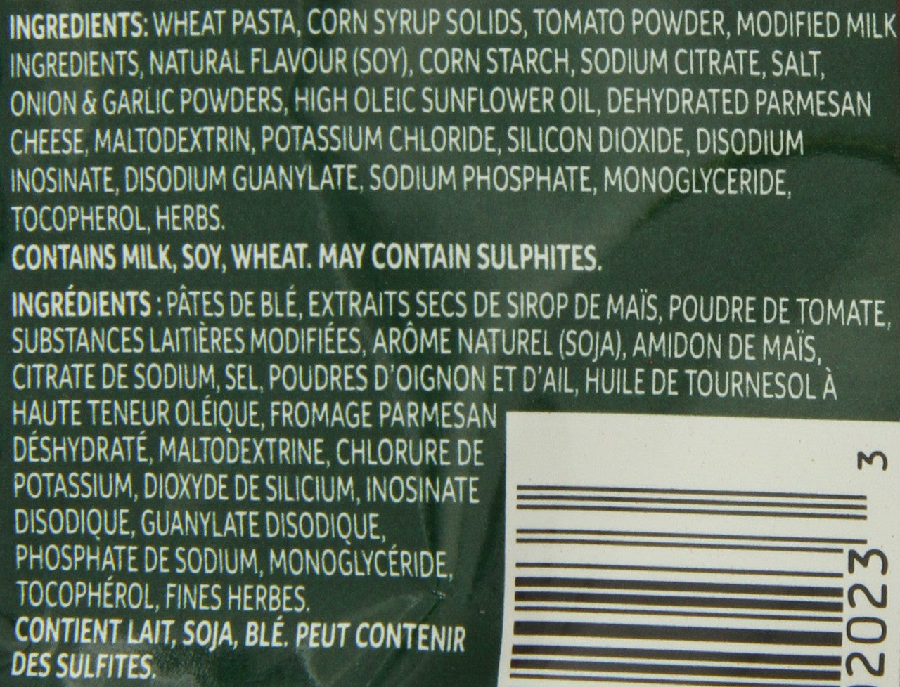 Knorr Sidekicks Pasta, Tomato Alfredo Side Dishes, 150g/5.3oz., (2 pack), {Imported from Canada}